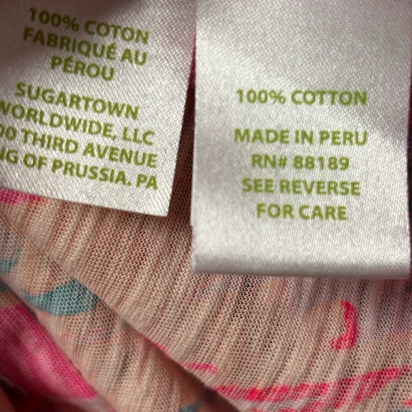 Lilly Pulitzer Jaylynne Racerback Sleeveless Size S Top - Picture 9 of 9